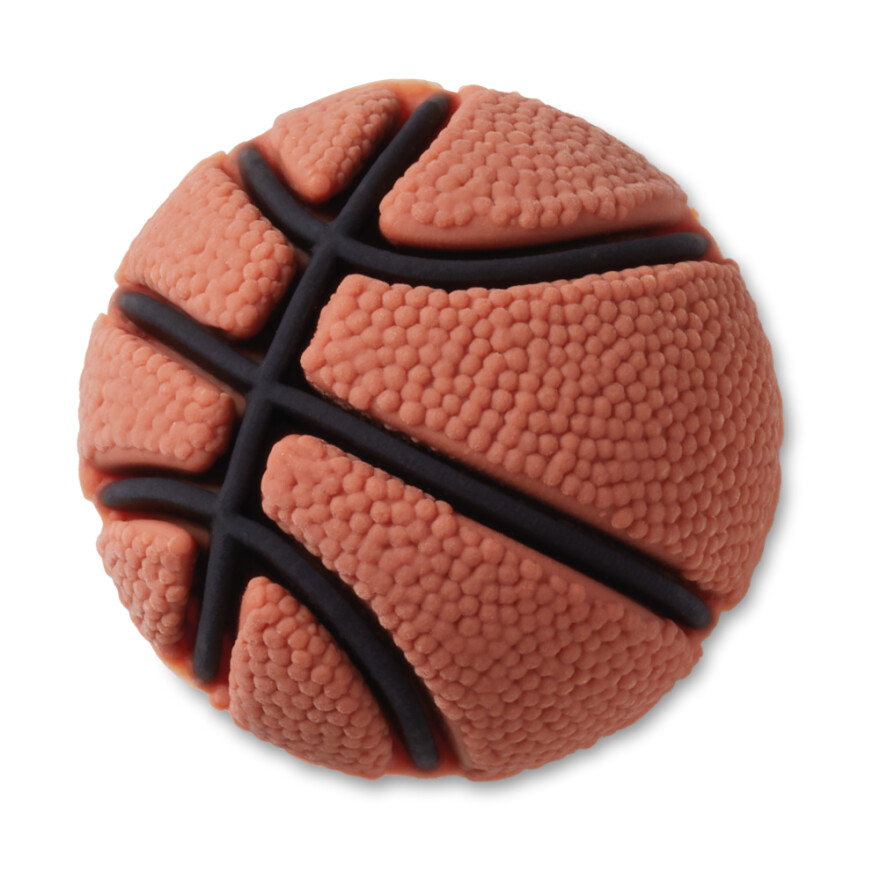 Jibbitz Textured Basketball Multicolor