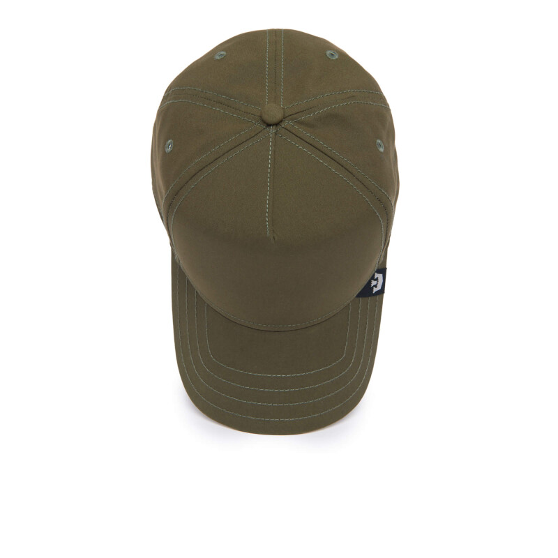 Gorra Goorin Bros Cerrada - Negra Clasica Verde