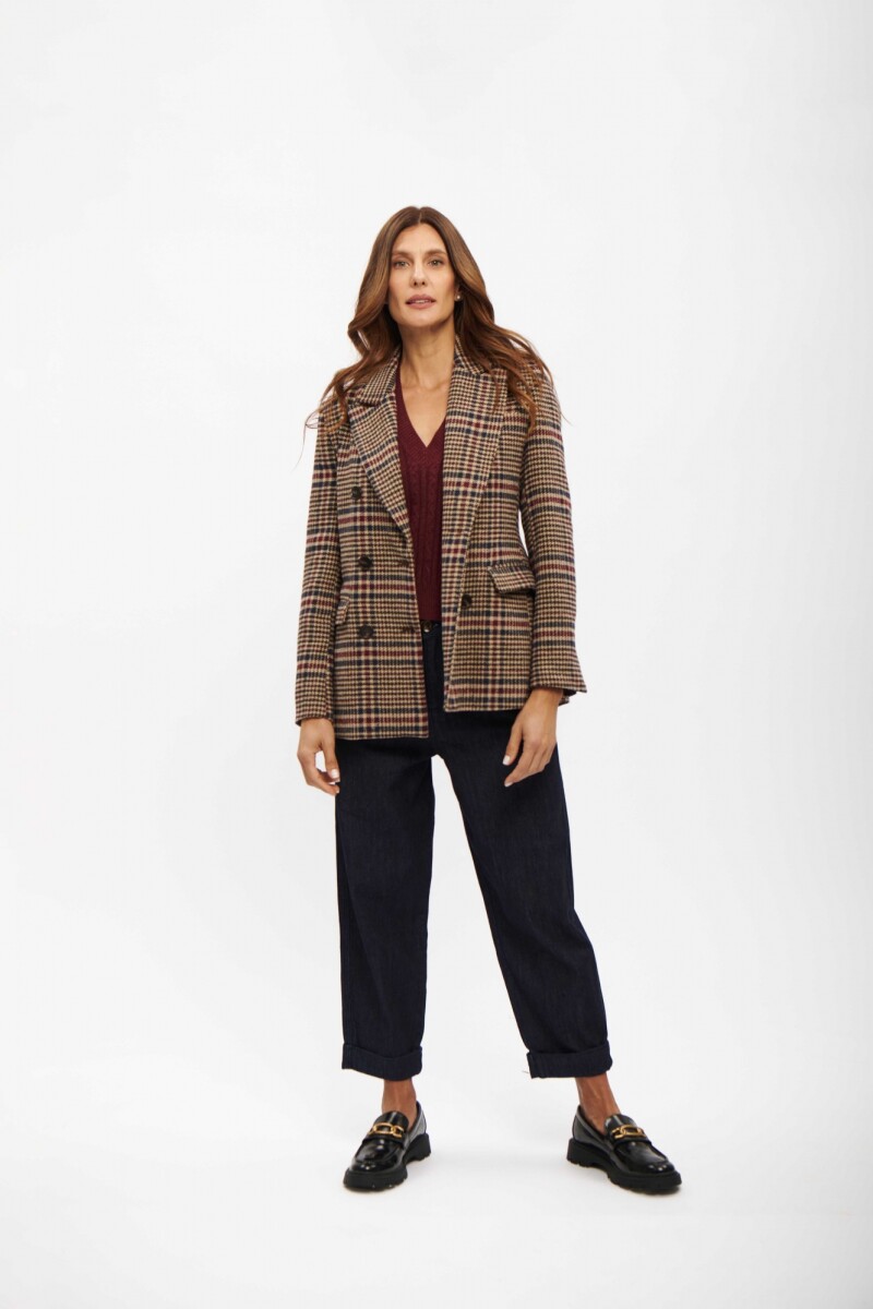 BLAZER NARCISA MARRON