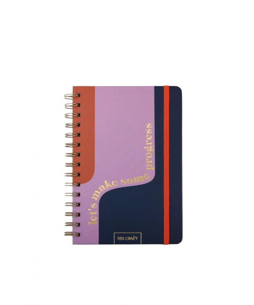 Cuaderno ibi craft - t.dura - 140x200mm - 60 h.+Stickers - "l.m.s. Progress" Cuaderno ibi craft - t.dura - 140x200mm - 60 h.+Stickers - "l.m.s. Progress"