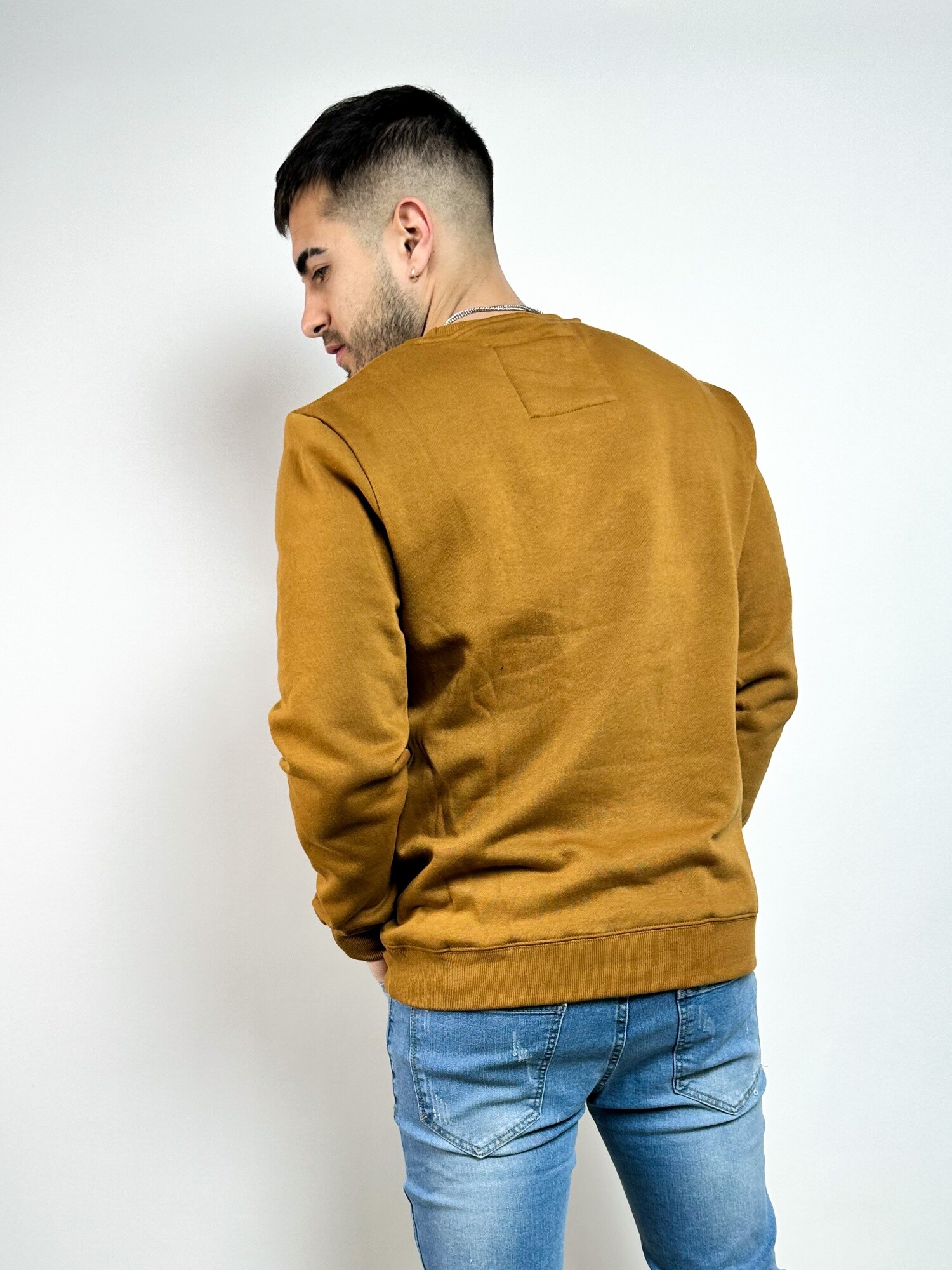 Buzo amarillo store liso