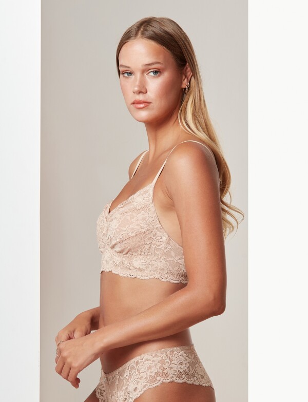 Bralette Like A Butterfly BEIGE