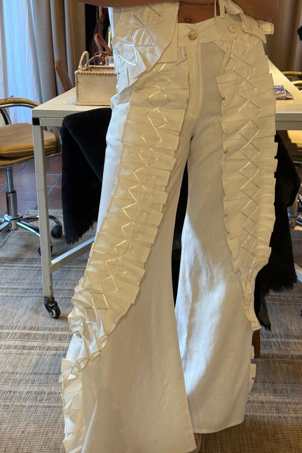 Dancing Queen Pants Blanco