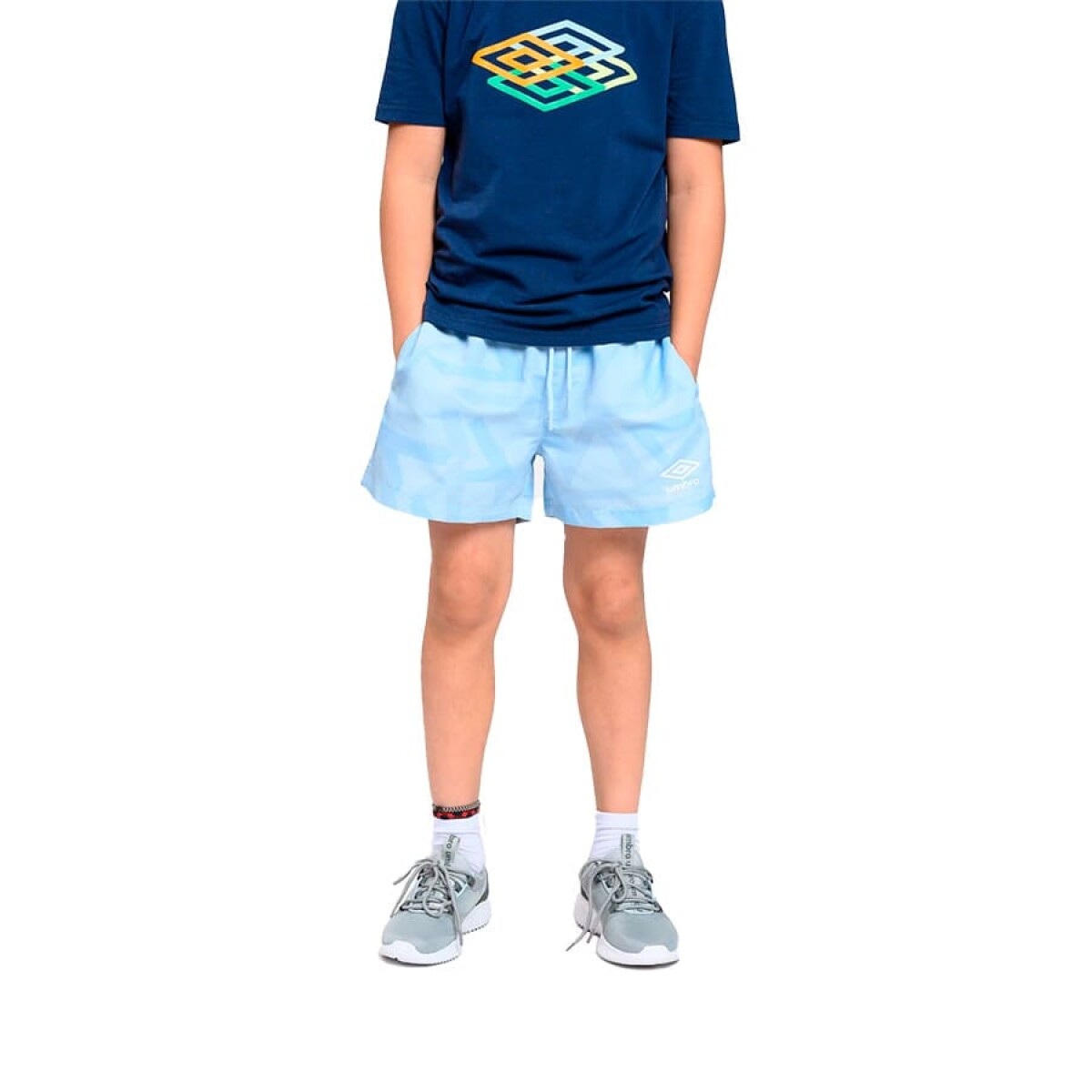 Short Umbro de Baño Ray de Niños - 20206275 - Celeste 
