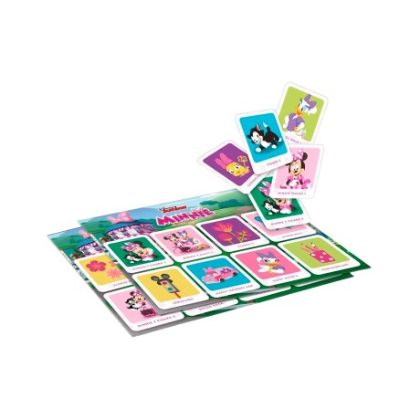 Juego de lotería Ronda Disney Minnie 54 piezas Juego de lotería Ronda Disney Minnie 54 piezas