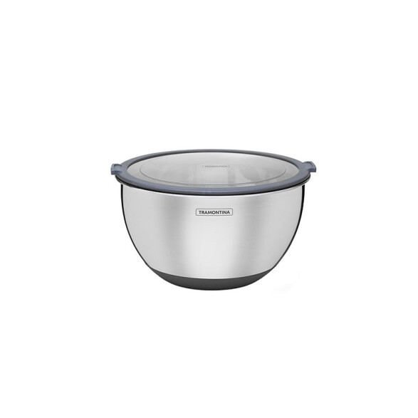 Bowl acero inox tapa y base de silicona 1.5lt TF0310