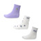 Medias de Mujer Miss Carol pack x3 white Gris - Blanco - Lila
