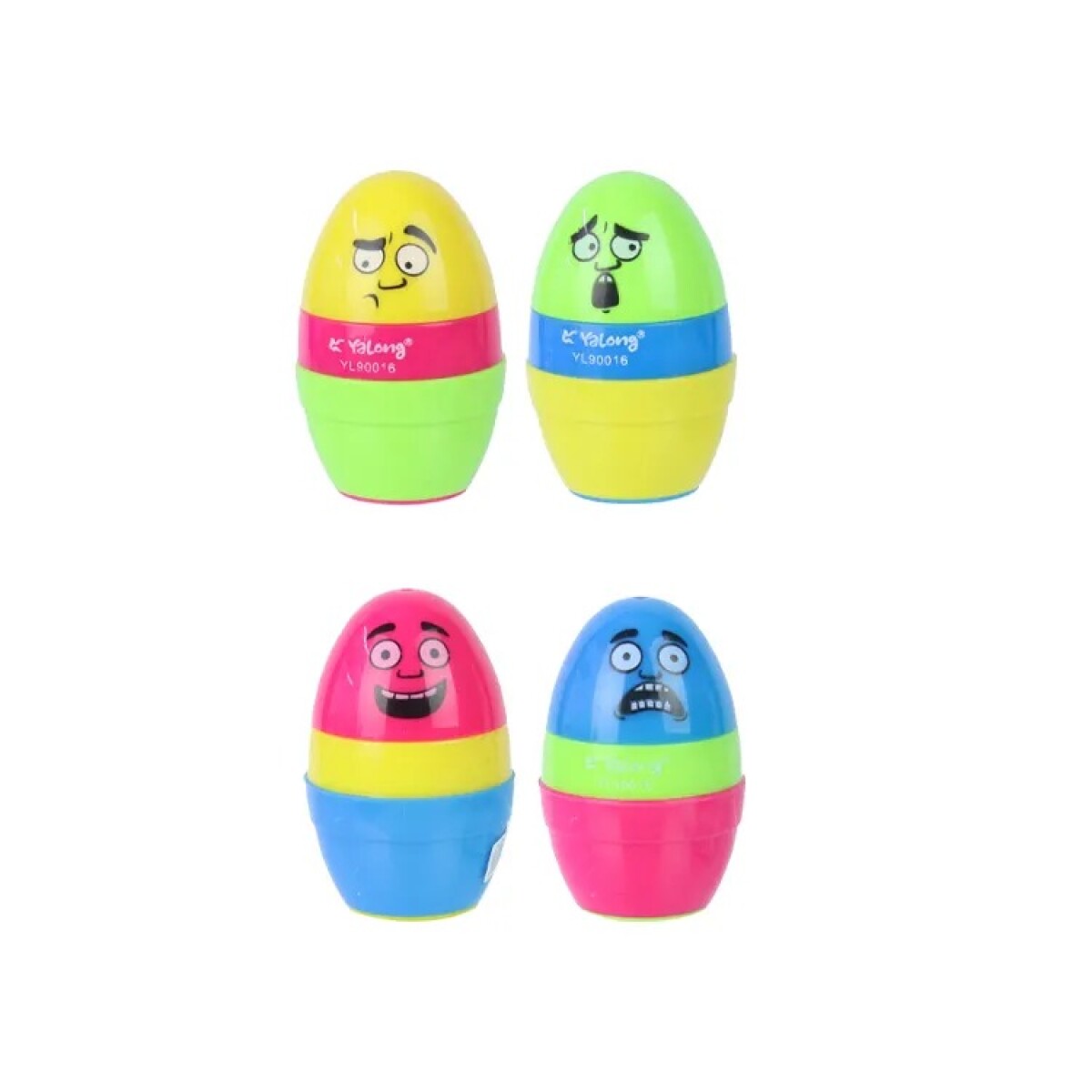 GOMA/SACAPUNTA 2 EN 1 DISEÑOS DIVERTIDOS 