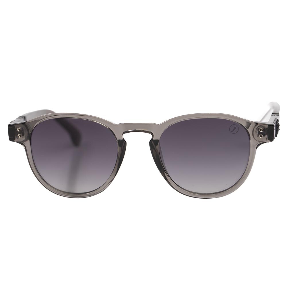 Lentes De Sol One Piece Redondo - Unisex Gradiente/Negro