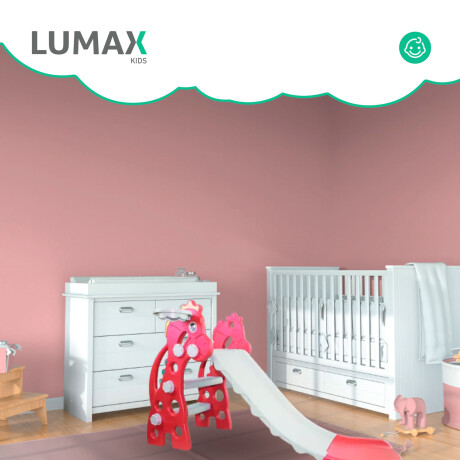 Tobogán Infantil Plástico Plegable Con Extensión Rosa/Gris