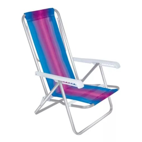 Reposera Silla Plegable Mor 8 Posiciones En Aluminio Durable Reposera Silla Plegable Mor 8 Posiciones En Aluminio Durable