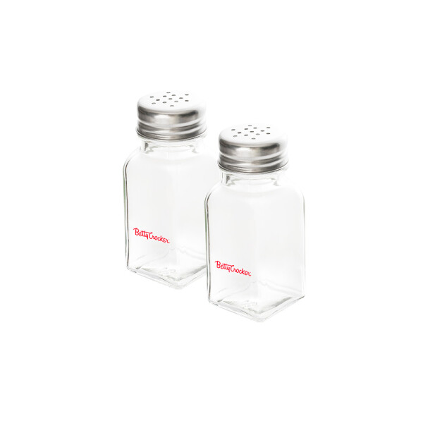 SET SALERO Y PIMENTERO DE VIDRIO BETTY CROCKER SET SALERO Y PIMENTERO DE VIDRIO BETTY CROCKER