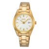 Reloj Seiko SUR632P1 para mujer con correa de acero dorada Dorado