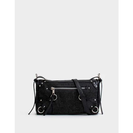 Bandolera Denim Negro