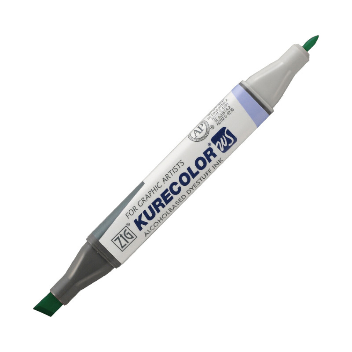 Marcador Kurecolor TWIN - ZIG - Verdes 