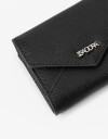 Billetera Solapa Billetera Con Solapa - Negro