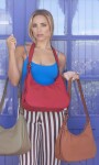 CARTERA GREESE ALMENDRA
