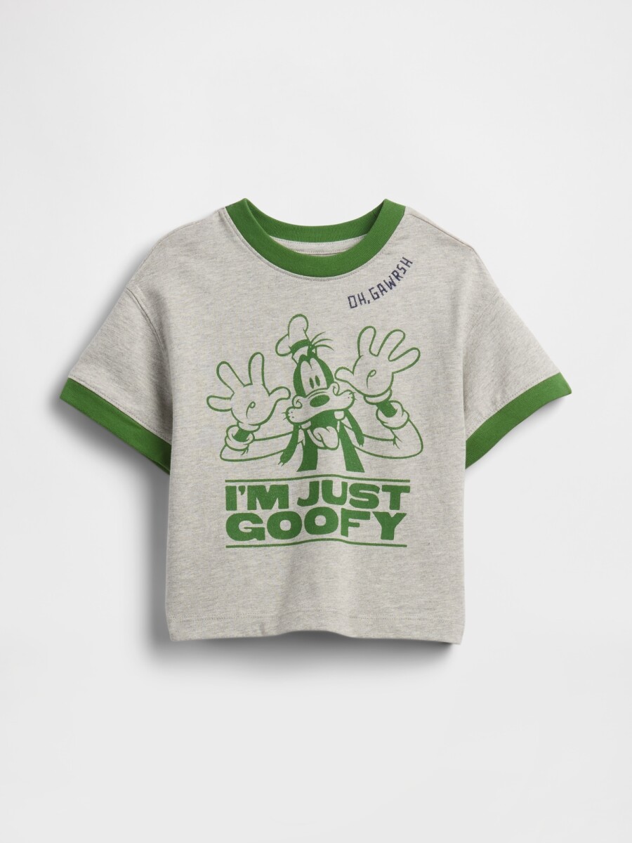 DIS MICKEY SS GRAPHICS - LIGHT HEATHER GREY B08 
