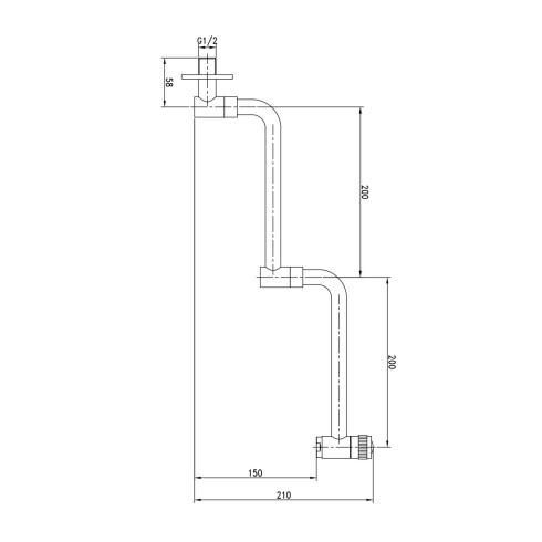 Griferia De Pared Llena Ollas En Acero Inoxidable Para Cocina BRUSH NIQUEL 000