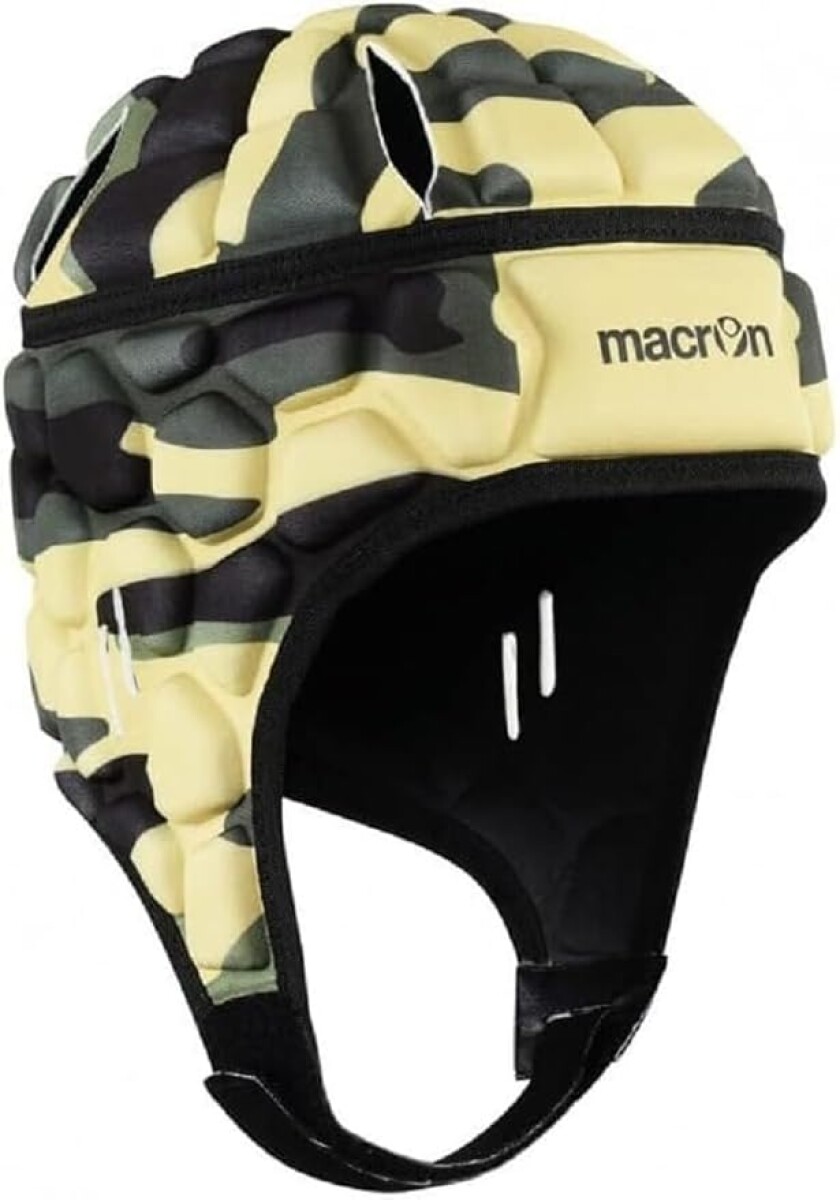CABEZAL PROTECTOR PARA RUGBY - XL- IRB HOMOLGADO - MACRON - CAMO GREEN 