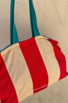 Towel Bag Rojo y Blanco