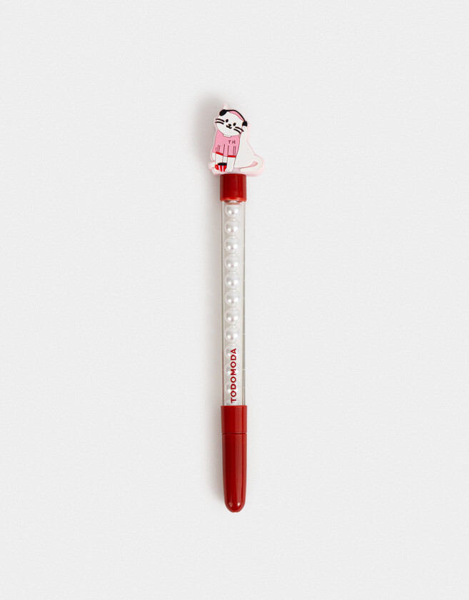 Lapices y Lapiceras Diseño propio Lapicera Con Topper De Rubber - Combinacion Multicolor