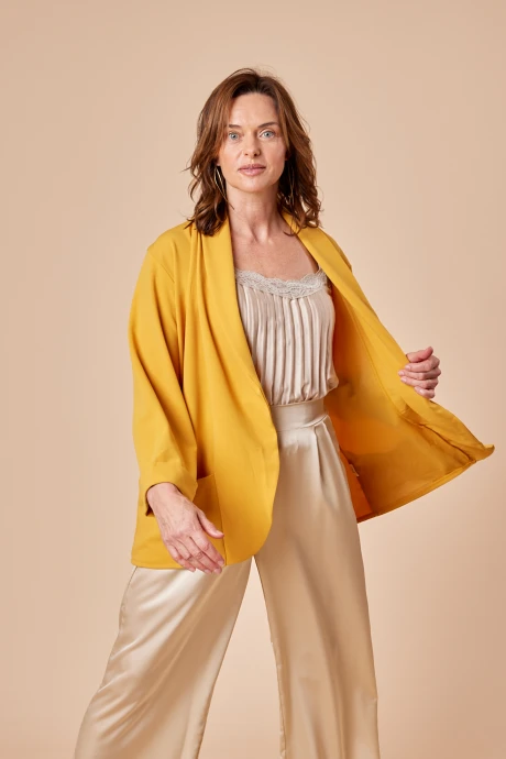 CHAQUETA SAVONA Mostaza
