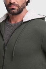 CANGURO ARROW F.ZIPP HOOD OLIVA