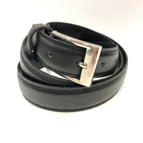 Cintos Vaqueros con pespunte cuero Negro