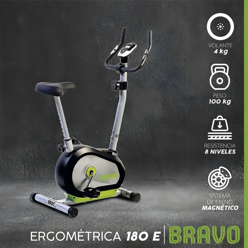 Bicicleta Fija Ergométrica Vertical Bravo 180e Bicicleta Fija Ergométrica Vertical Bravo 180e