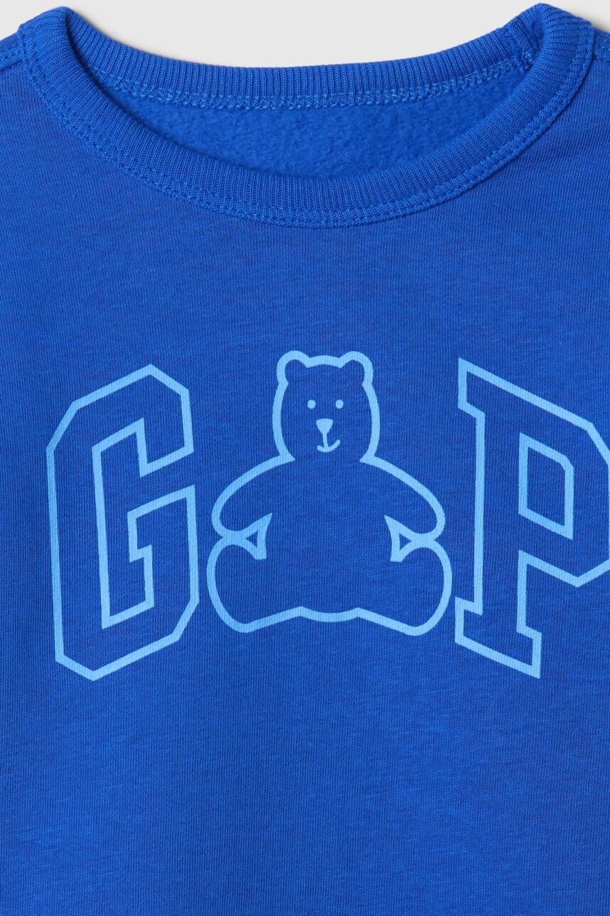 Buzo Deportivo Logo Gap Toddler Niño Radiant Blue