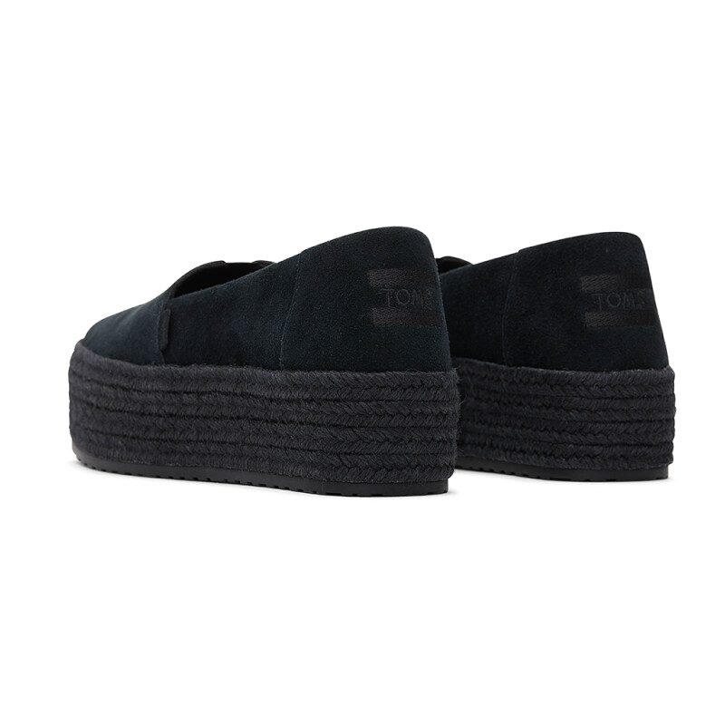 Alpargatas Suede Wm Valcia Esp Mujer Black