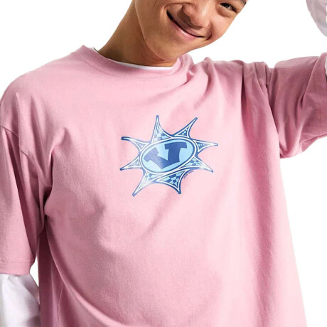 Remera Vans Star Checker Rosado