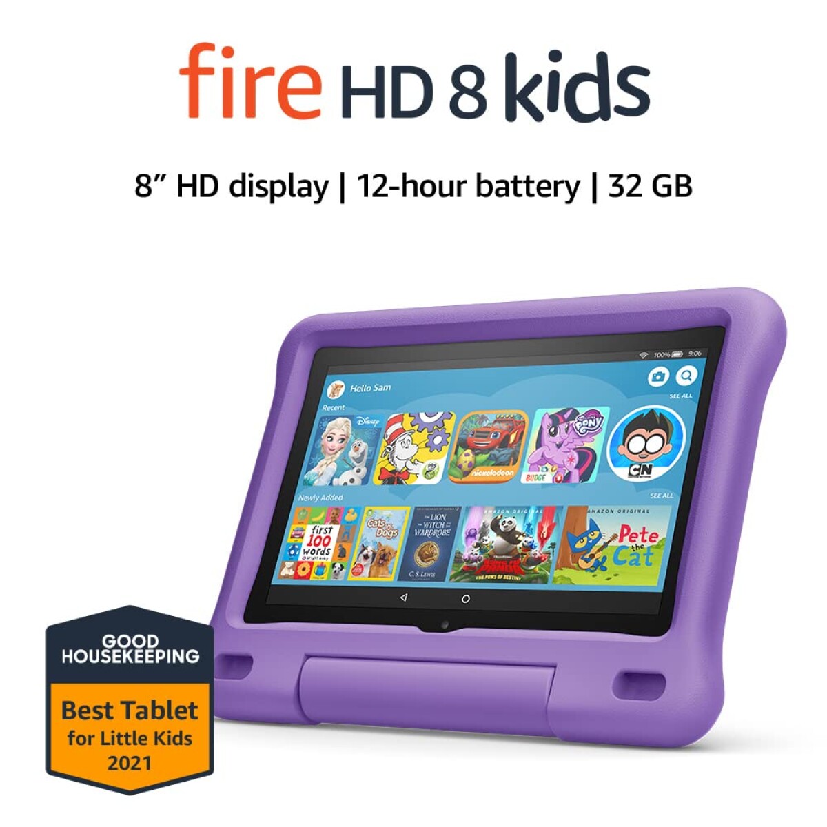 Tablet Amazon Fire Kids 8 Hd 32gb Violeta 