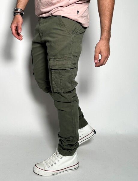 Pantalon Cargo Scar Verde