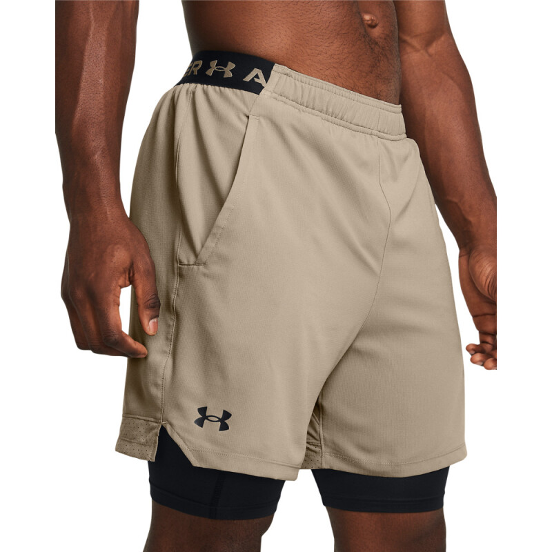 UA Vanish Woven 2in1 Sts-BRN BRN-203