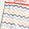 Manta Bebe Polar- Rayas Zig Zag Naranja