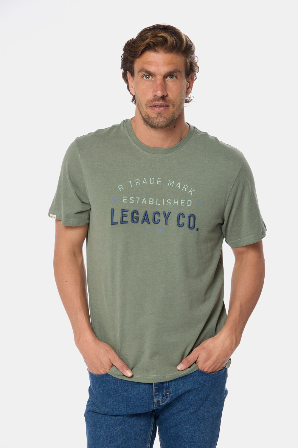 REMERA ESTAMPADA Verde