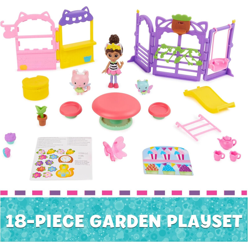 Set de juego Gabby's Dollhouse - Kitty Fairy's Garden Set de juego Gabby's Dollhouse - Kitty Fairy's Garden