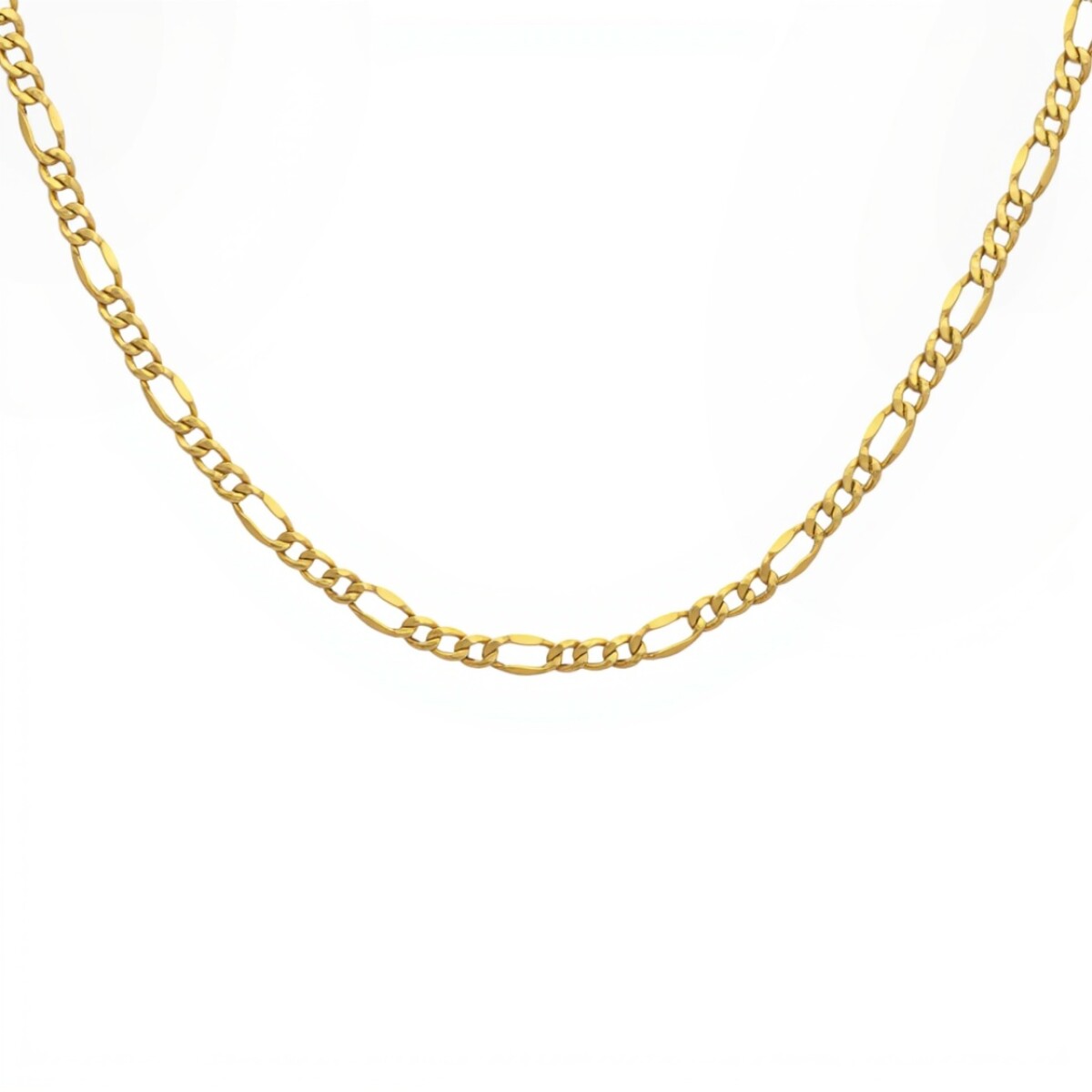 Cadena oro Cartier-Oro bajo -Sin Piedra-CD8040 - sinpiedra 