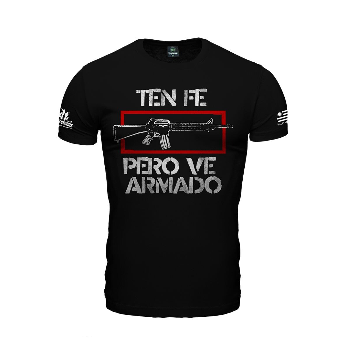 Remera manga corta con Frases - Rojo 