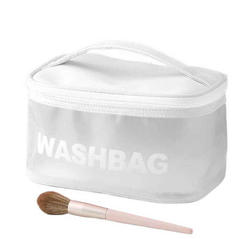 Necessaire Impermeable Ideal Maquillaje Blanco