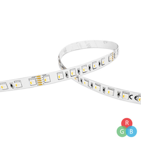 Cinta tira LED interior 5m 24V 98W RGBW ZU0746