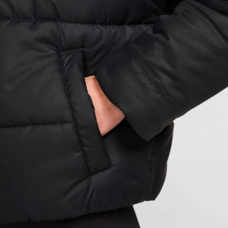 Abrigo Nike Sportswear Classic Puffer De Mujer Negro