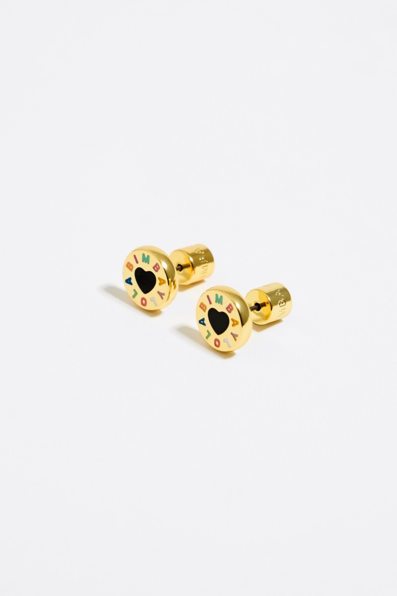 PENDIENTES LOGO CORAZÓN S Oro