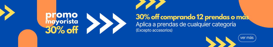 Promo mayorista 30%