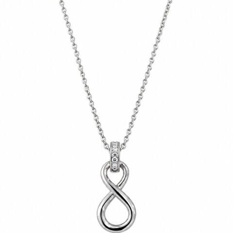 Conjunto cadena forcet fina y colgante Infinito Conjunto cadena forcet fina y colgante Infinito
