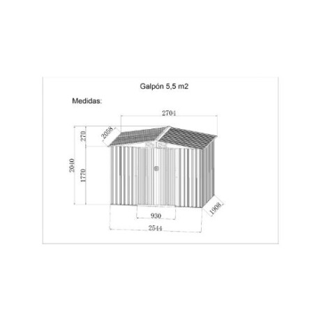 GALPON ECODROP 270X205X204 5.5 M2 001