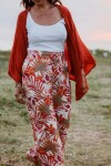 Babucha de rayòn Estampado