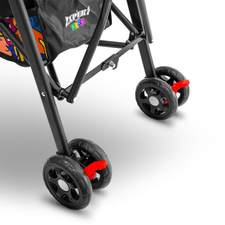 Coche Paragüita Bebé Expert Kids Liviano Con Accesorios Multicolor